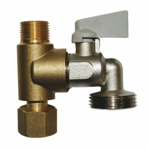 Kit rapide d’alimentation Boutté pour dévidoir de balcon - robinet 1/4 tour faible encombrement