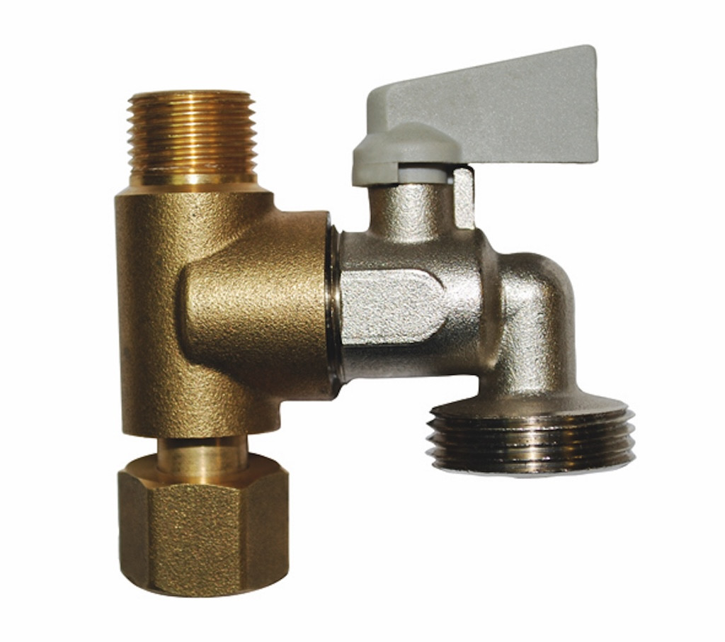Kit rapide d’alimentation Boutté pour dévidoir de balcon - robinet 1/4 tour faible encombrement