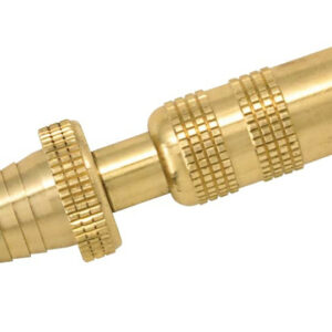 Lance gros débit F26x34 en laiton - raccord cannelé conique D19 à 25