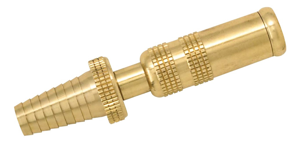 Lance gros débit F26x34 en laiton - raccord cannelé conique D19 à 25