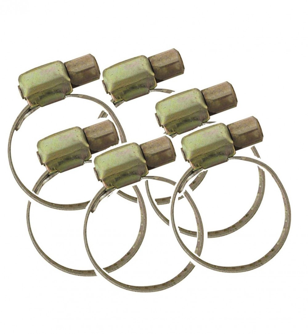 Lot de 6 colliers bande ajourée BOUTTE