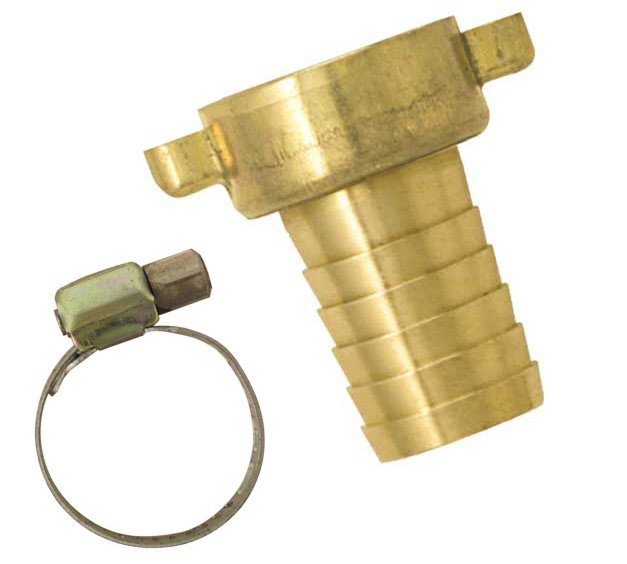 Nez de robinet cannelé(e) 15/21 mm BOUTTE