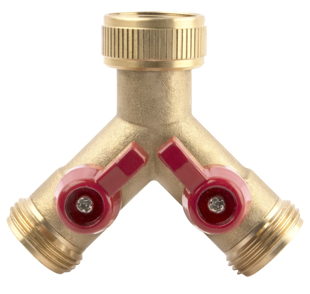 Nez sélecteur de circuits Boutté 2 sorties 20 x 27 - raccord laiton pour robinetterie