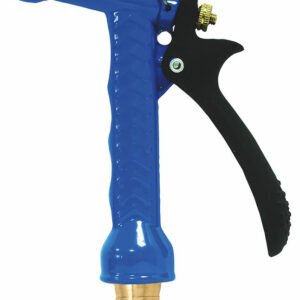 Pistolet d’arrosage bleu éco - raccord cannelé conique D15 à 19
