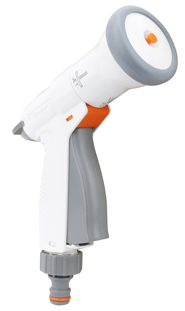 Pistolet d’arrosage pomme 3 jets en ABS - régulateur de débit