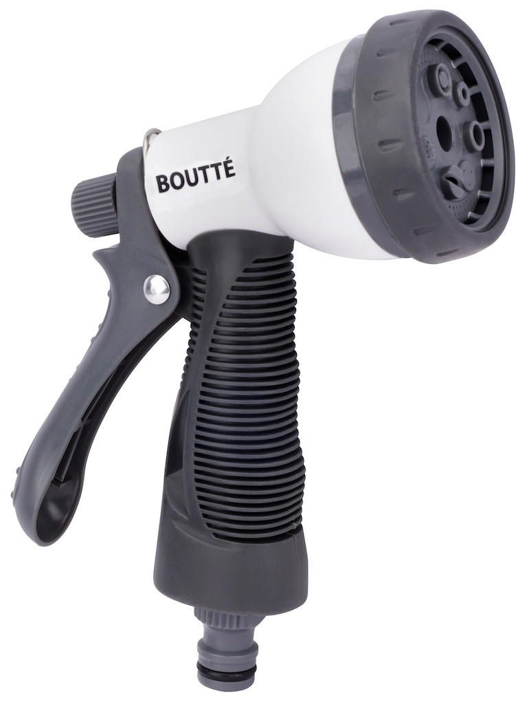 Pistolet d’arrosage pomme multijets en ABS - régulateur de débit