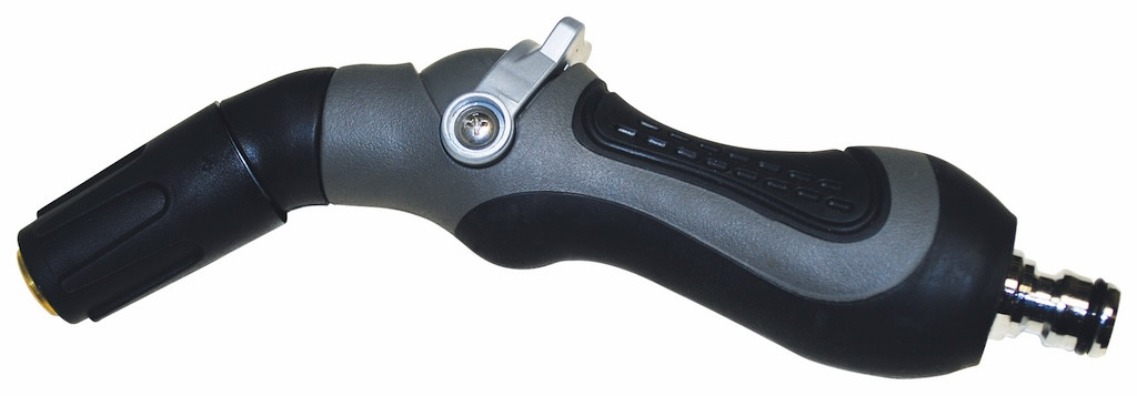 Pistolet-lance droit Boutté à jet réglable - raccord rapide mâle chromé
