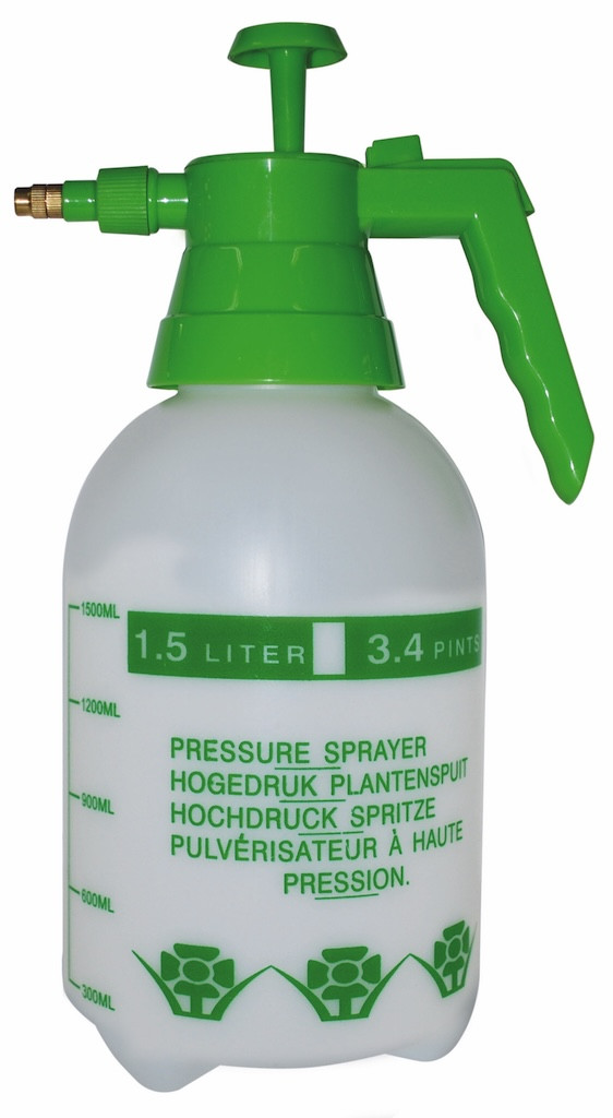 Pulvérisateur à pression manuel 1,5 L - buse réglable 2 bar
