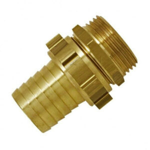 Raccord 3 pièces droit laiton 26 x 34 tuyau diam. 25 mm