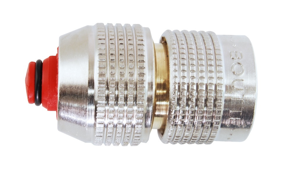 Raccord rapide Aqua Stop Boutté 6 billes D15 - raccord automatique en laiton nickelé