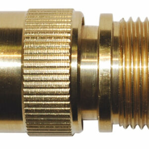 Raccord rapide Aqua Stop Boutté M20 x 27 - raccord auto-fileté mâle en laiton
