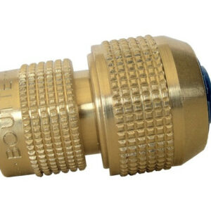 Raccord rapide bleu automatique laiton 6 billes Ø19