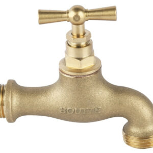 Robinet à clapet M15x21-M15x21 en laiton - sans raccord au nez