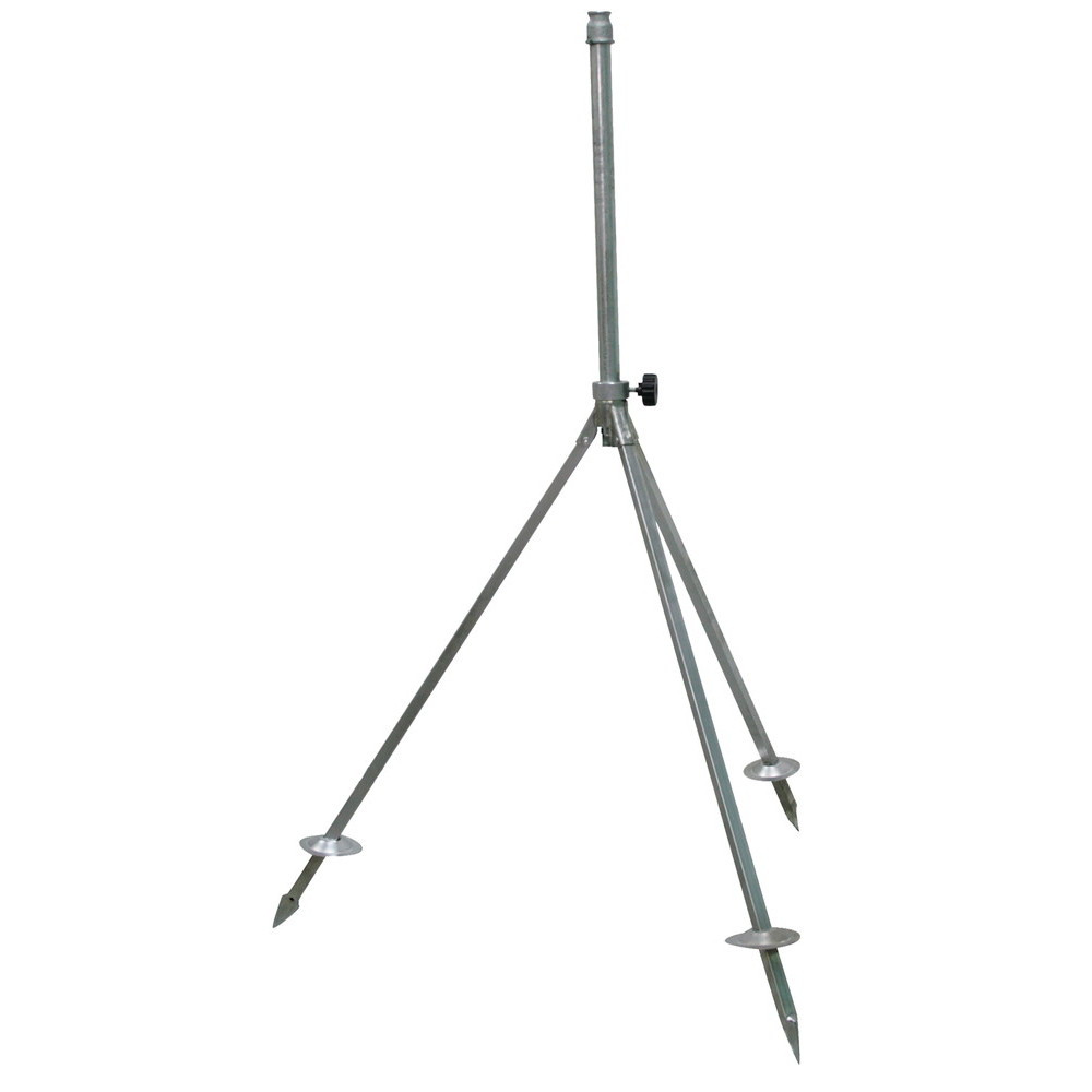 Trépied mâle 20x27, hauteur 70 à 110 cm, peut recevoir tout type de tête d'arrosage