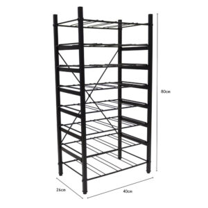 RANGE BOUTEILLES SUPERPOSABLE METAL BRIDGE POUR 32 BOUTEILLES