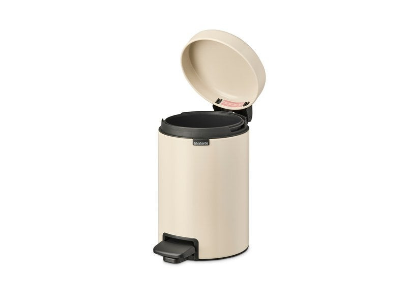 Poubelle de salle de bains 3 l beige BRABANTIA