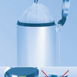 Sacs-poubelle BRABANTIA blanc, 30 l