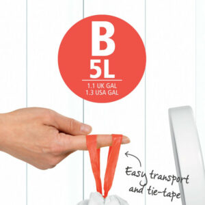 Sacs-poubelle de salle de bains 5 l blanc BRABANTIA