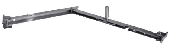 Bras de projection pour persienne longueur 500 mm droite TORBEL B0360516