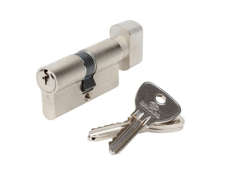 Cylindre De Serrure Alpha Bouton L.30 + 30 Mm