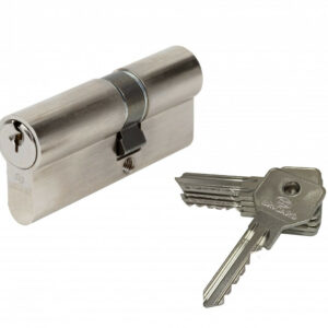 Cylindre de serrure BRICARD alpha débrayable L.30 + 40 mm