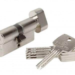 Cylindre de serrure BRICARD astral bouton L.30 + 30 mm