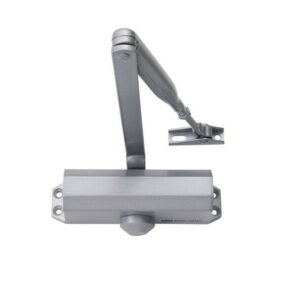 Ferme-porte a compas 6100207 BRICARD, acier argente, force 2/3/4