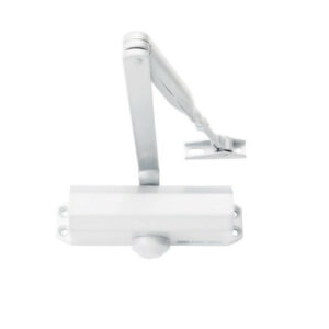 Ferme-porte a coulisses BRICARD 6100201 Force 3, acier blanc