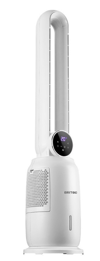 Rafraîchisseur d'air AIR FRESH10 - 35W - fonction lampe - 12 vitesses - blanc