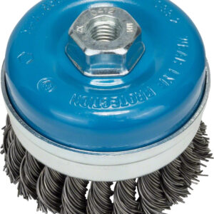 Brosse boisseau de diamètre 90 mm à fils d'acier torsadés BOSCH 1 608 614 000