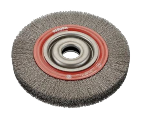 Brosse ronde à fils en acier ondulé 150 x 21 mm OSBORN 9902544461