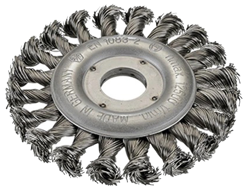 Brosse ronde avec fil acier tressé RBZ 115 mm OSBORN 2008631151