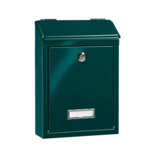 Boite aux lettres missive burg favor acier vert