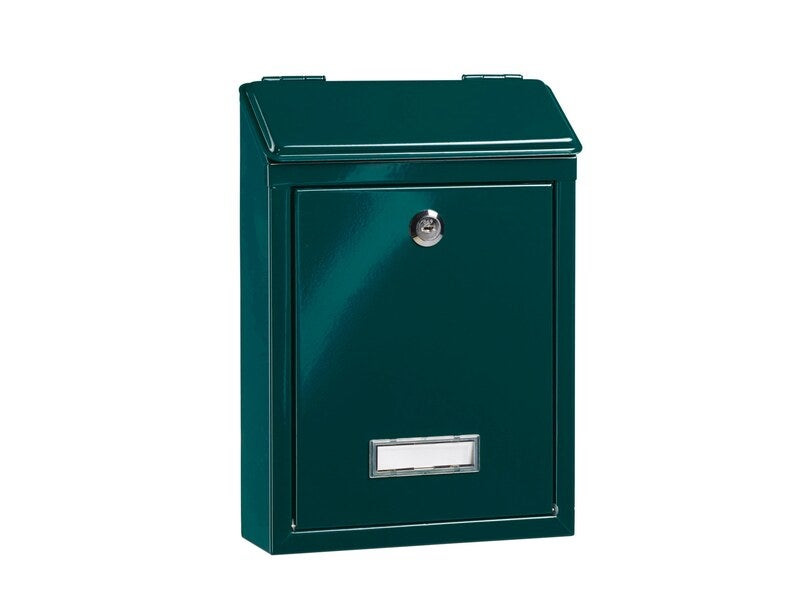 Boite aux lettres missive burg favor acier vert