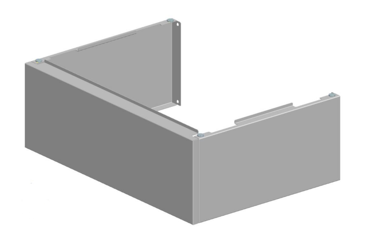 Cache tube court magnétique pour dosseret OXYLIS INCONDENS ELM LEBLANC 7716780589