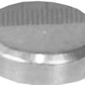 Cache vis plat diamètre 18 mm laiton chromé boîte de 10 GUITEL 9020D18S03