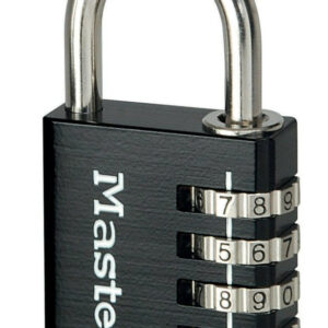 Cadenas à combinaison aluminium, MASTER LOCK, l.40 mm