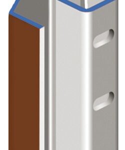 Cadre anti-pince en U marron hauteur 2200 mm longueur 1000 mm AP MAR 2200