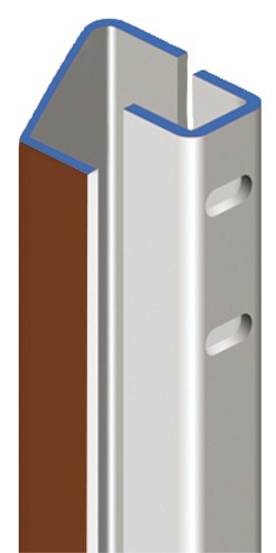 Cadre anti-pince en U marron hauteur 2500 mm longueur 2200 mm AP MAR 2500