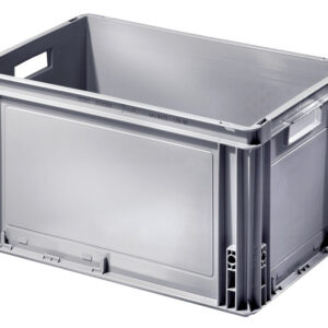 Caisse manutention Athena 600 x 400 x 220 mm pleine SETAM 2G6422B