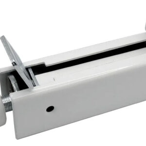 Cale-porte à pédale pour porte lourde 60 kg verni blanc IBFM 238