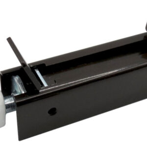 Cale-porte à pédale pour porte lourde 60 kg verni noir IBFM 234