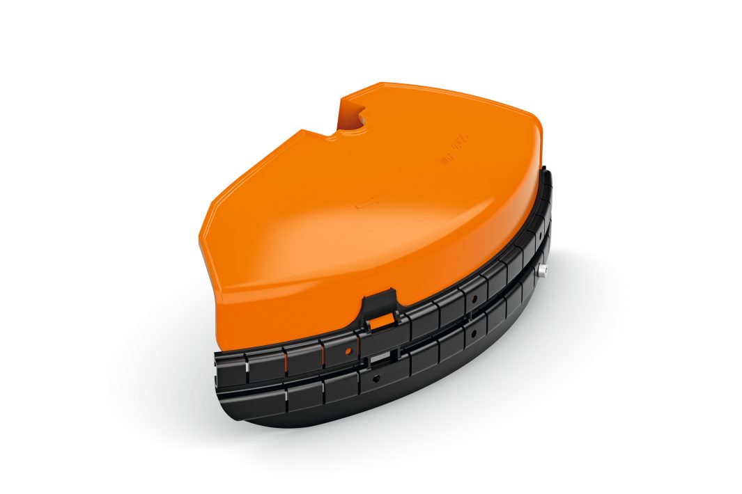 Capot de protection universel 420 mm pour têtes faucheuses à fil et outil en métal STIHL 4119-007-1027
