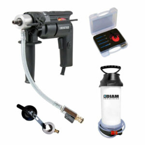 Carotteuse portative EIBENSTOCK END712P-03 230V - 700W + 1 coffret couronnes + 1 pulvérisateur + 1 guide d'amorçage