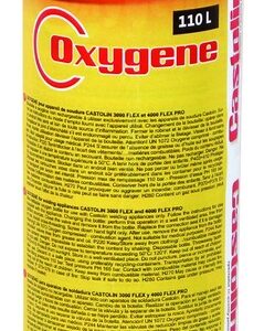 Cartouche d'oxygène 110 L non rechargable 110 bars CASTOLIN 73024 0 OX