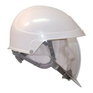 Casque électricien IDRA 2 avec écran blanc AUBOUEIX 0281JMS