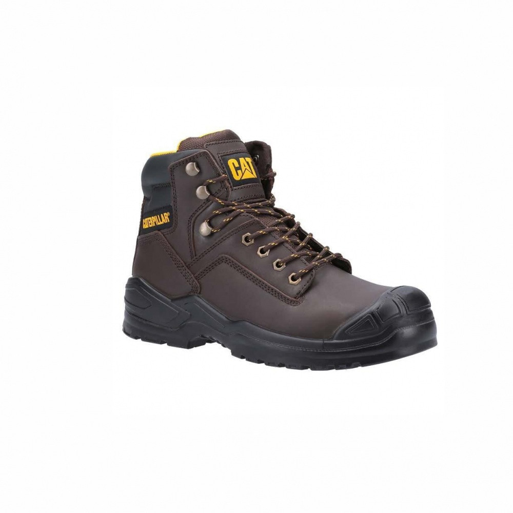 Chaussure de sécurité haut Striver Bump Marron CATERPILLAR T42