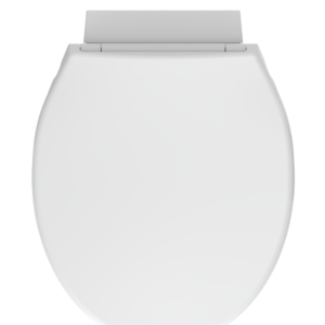 Abattant avec frein de chute plastique thermodur Stability blanc