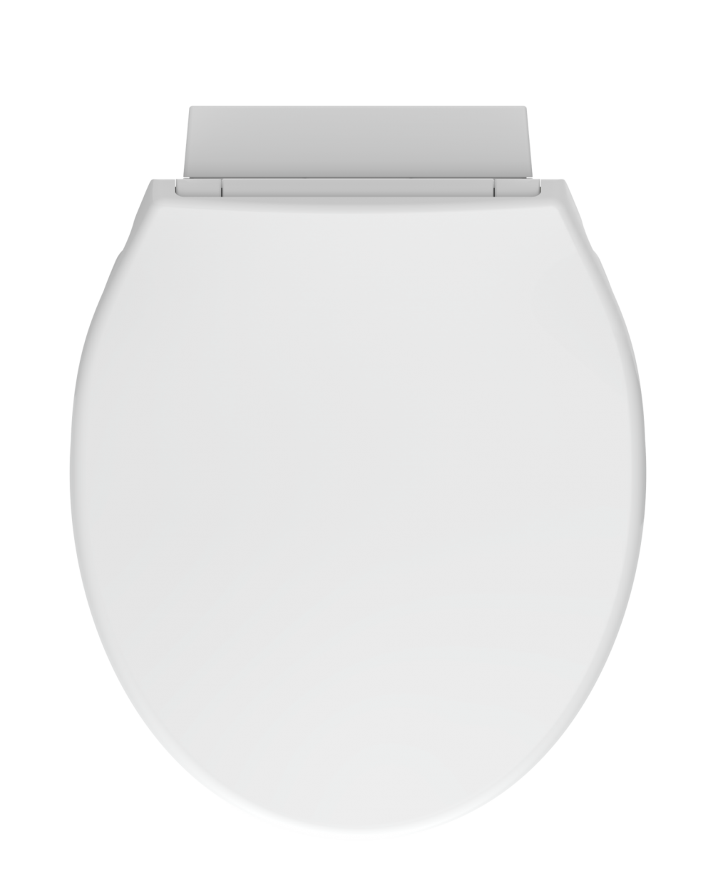Abattant avec frein de chute plastique thermodur Stability blanc