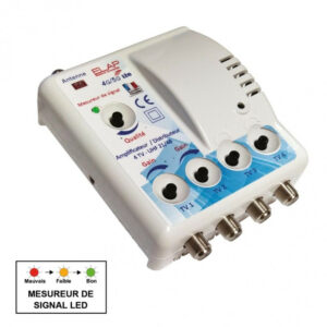 Amplificateur intérieur terrestre 4 sorties 23DB ELAP